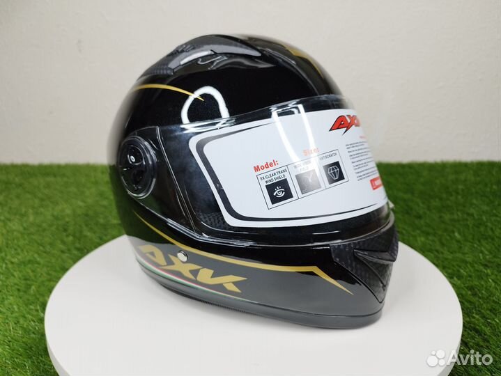 Шлем для мотоцикла-интеграл. Съемный ворот. Новый
