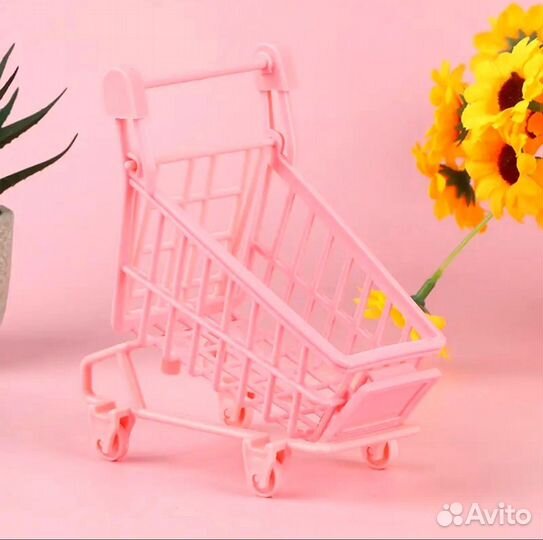 Игрушечный супермаркет магазин новая мини тележка