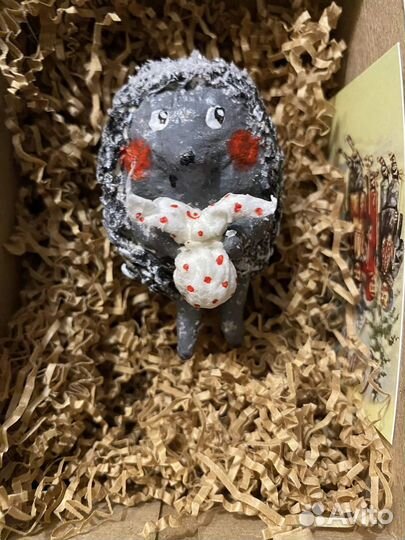 Ёжик ватный