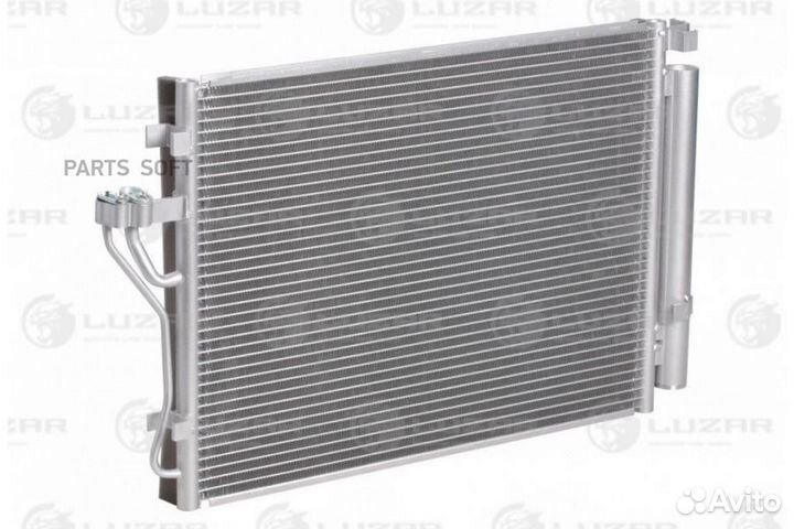 Luzar lrac0827 Радиатор кондиц. Kia Sportage III