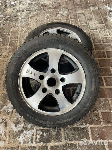 R15 Hankook Winter I'Pike 195/60, PCD 5x139 DIA 75.1