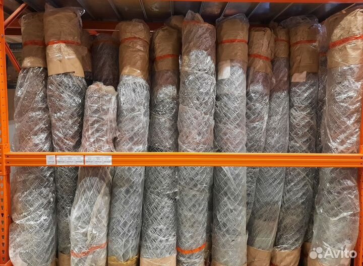 Сетка рабица 50х50х1,6-2м оцинкованная