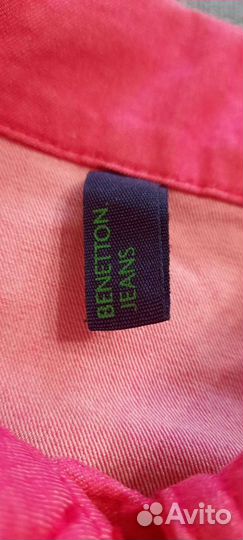 Джинсовая куртка benetton xs