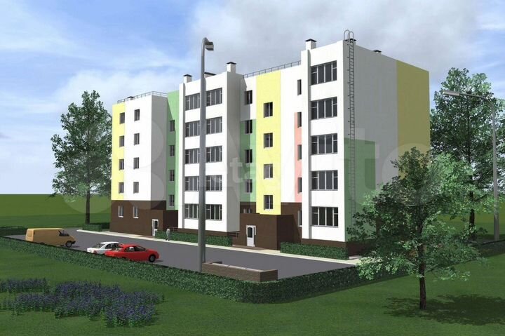 1-к. квартира, 46,8 м², 1/5 эт.