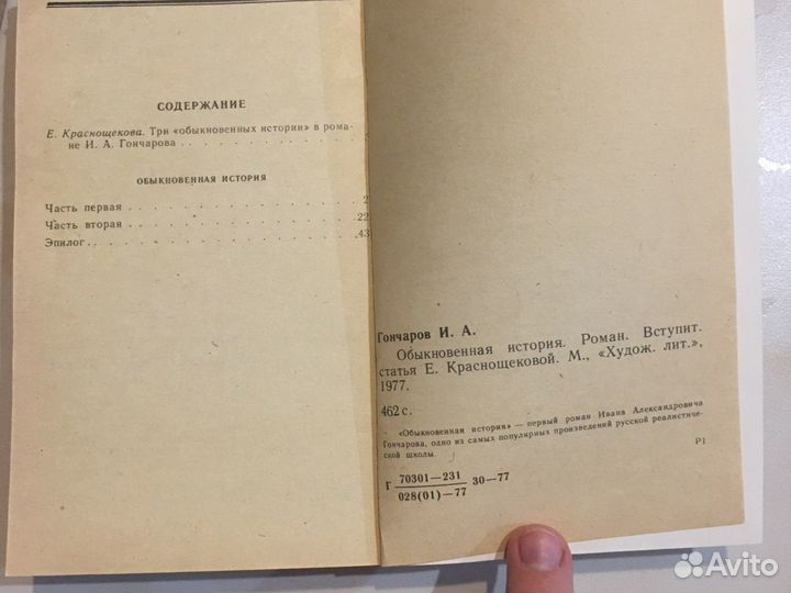 И.А.Гончаров Обыкновенная история