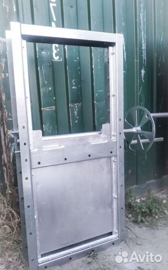 Ножевая задвижка с ручным приводом