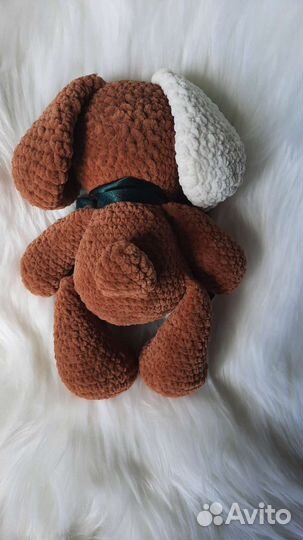 Плюшевая игрушка собака 23 см