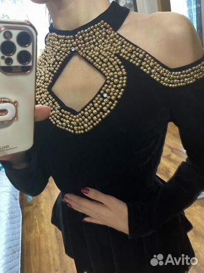 Кофта с баской / Костюм двойка / Вечерний костюм