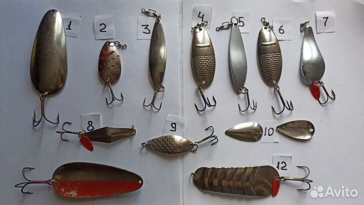 Блёсна рыболовные СССР