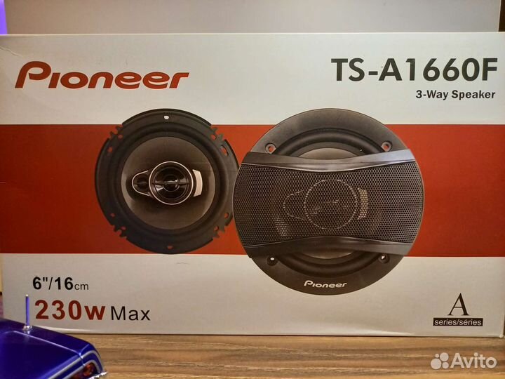 Колонки Pioneer TS-A1695S(16см)