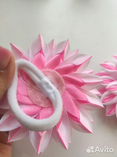 Бантики резиночки ручной работы