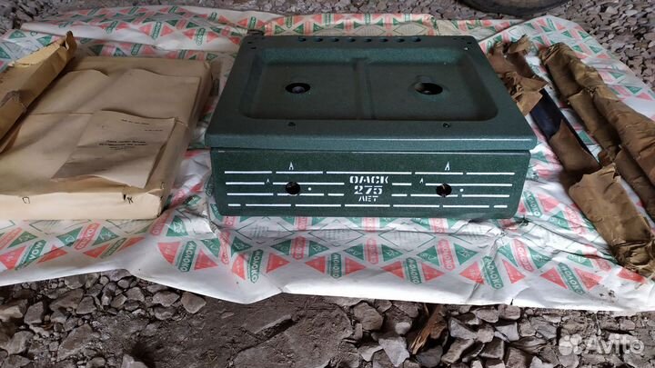 Газовая плита Омск 2-х конфорочная новая СССР