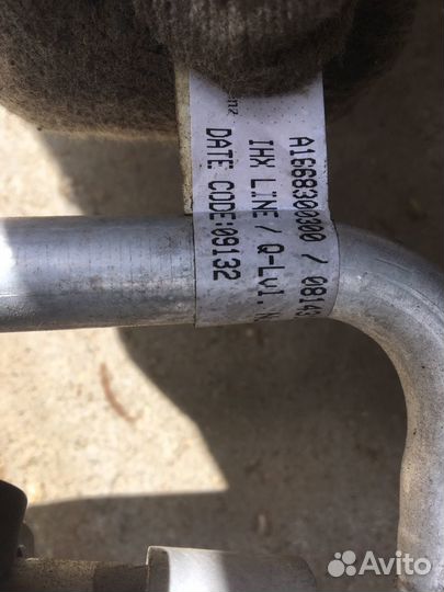 Mercedes Gl w166 трубка кондиционера задняя