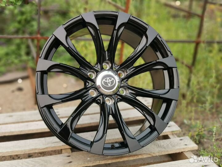 Новые R20 диски на Toyota Prado