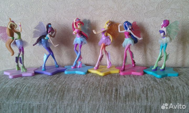 Винкс новые в упаковках 17 штук