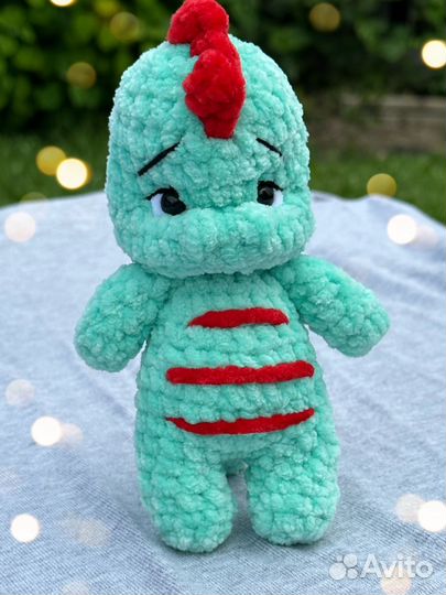 Вязаная игоушка- мини дракон