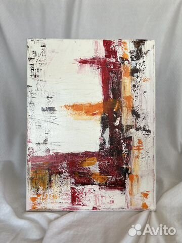 Картина акрилом на холсте
