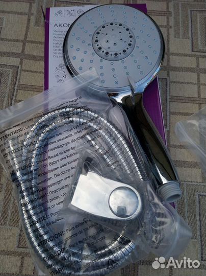 Лейка для душа со шлангом