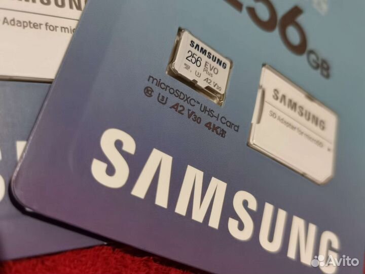 Карта памяти MicroSD 256gb сд карта Samsung