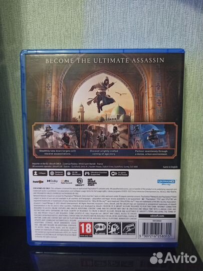 Assassins Creed Mirage, ps5 (обмен/продажа)
