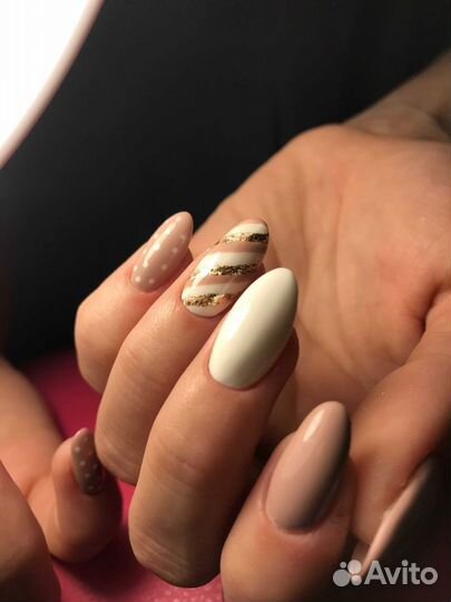 Наращивание ногтей, маникюр, педикюр