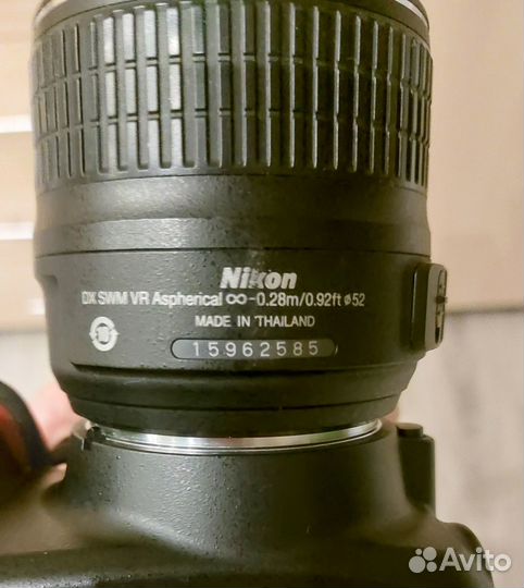 Зеркальный фотоаппарат Nikon d3100