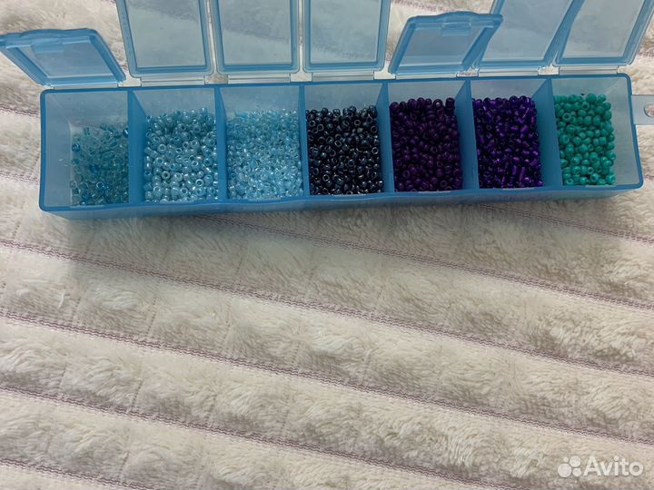 Набор бисера 7 ячеек