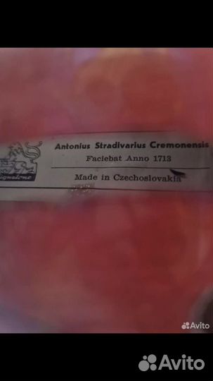 Скрипка Antonius Stradivarius Cremonensis 1713