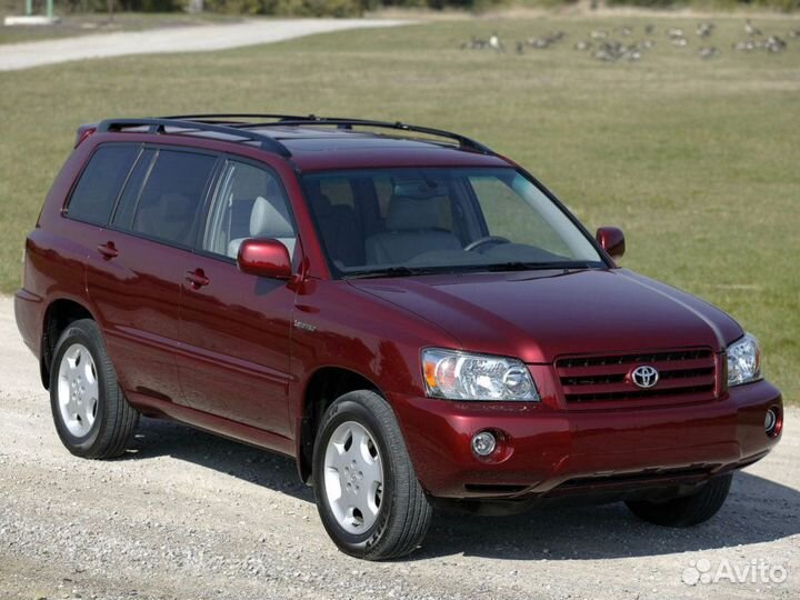 Стекло для фары Toyota Highlander (XU20) (2003-200