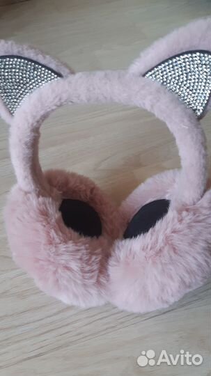 Наушники меховые складные