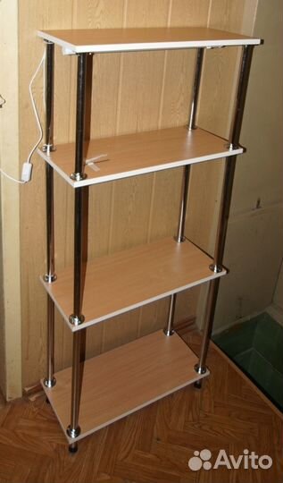 Стеллаж с подсветкой для рассады, цветов