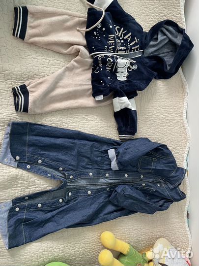 Вещи на 6-9 месяцев пакетом