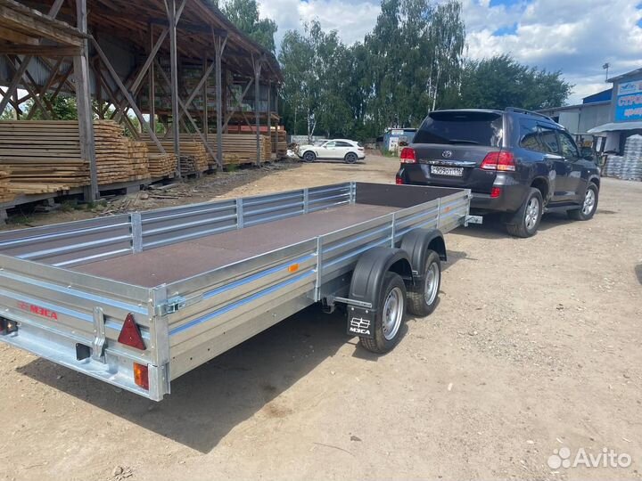 Прицеп 35.022 двухосный. Антикоррозийное покрытие