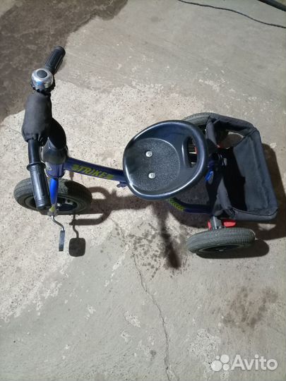 Детский трехколесный велосипед бу