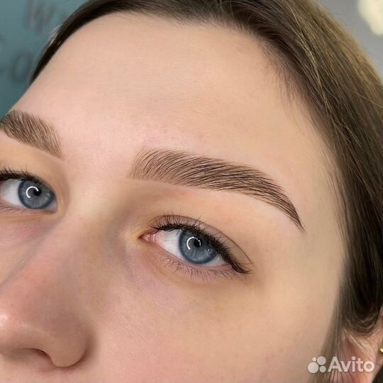 Коррекция и окрашивание бровей