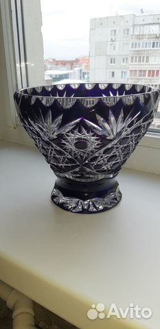 Хрустальная конфетница Гусь-Хрустальный Новая