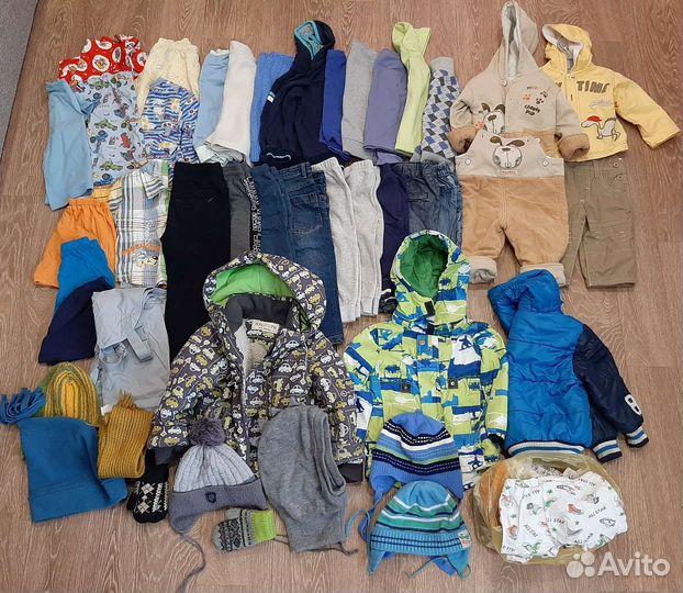 Детские вещи пакетом на мальчика от 6 мес до 3 лет