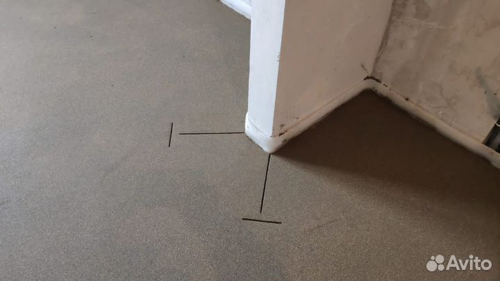 Полусухая стяжка пола под ключ