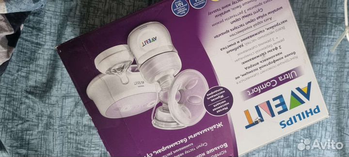 Молокоотсос avent электрический