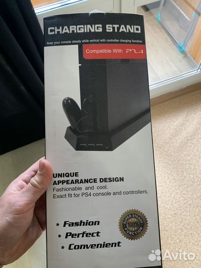 Подставка с охлаждением для ps4