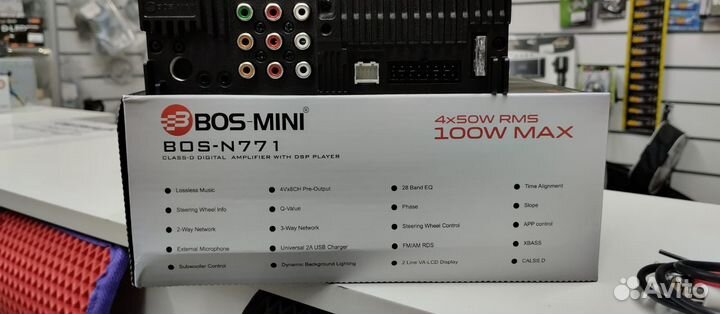 Автомагнитола процессорная BOS-mini BOS-N771