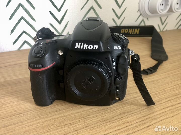 Зеркальный фотоаппарат nikon d800