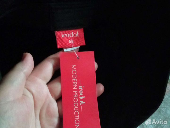 Панамы джинсовая и чёрная