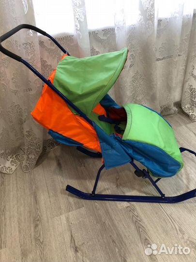 Коляска санки