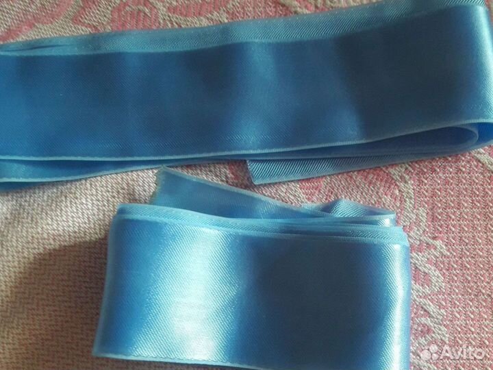 Лента атласная 2 штуки по 1м90см