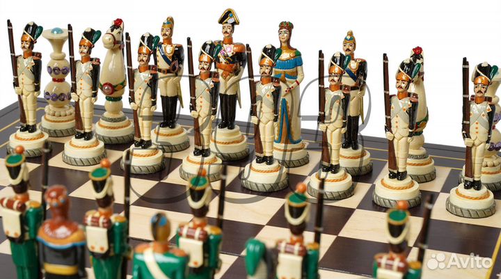 Шахматы Монархия (фигуры из хлеба) (51589)