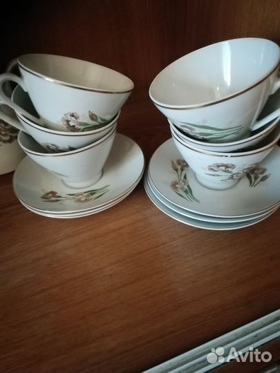 Столовый сервиз фарфор СССР