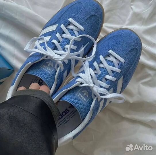 Кроссовки adidas gazelle indoor blue