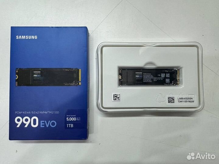 Твердотельный накопитель SSD Samsung 1TB M.2 NVMe