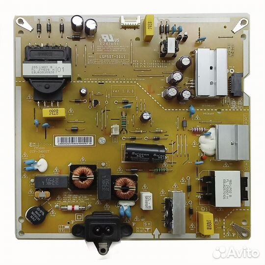 Блок питания EAX69057002 (1.0) телевизора LG 50UP7